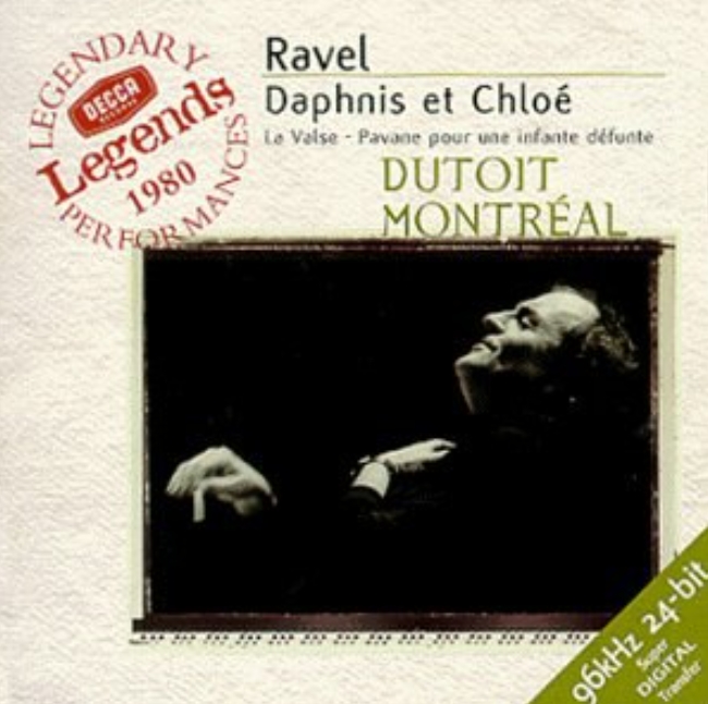 RAVEL Daphnis et Chloe&#769;, Pavane, Bole&#769;roŵDSDר